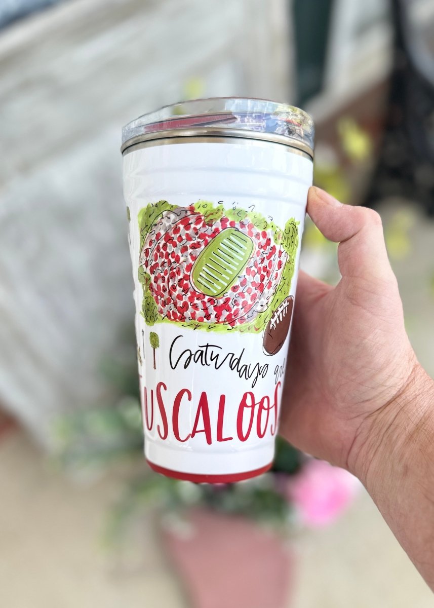 24 oz Swig Tuscaloosa Party Cup - Swig Tumbler - Jimberly's Boutique - Olive Branch - Mississippi