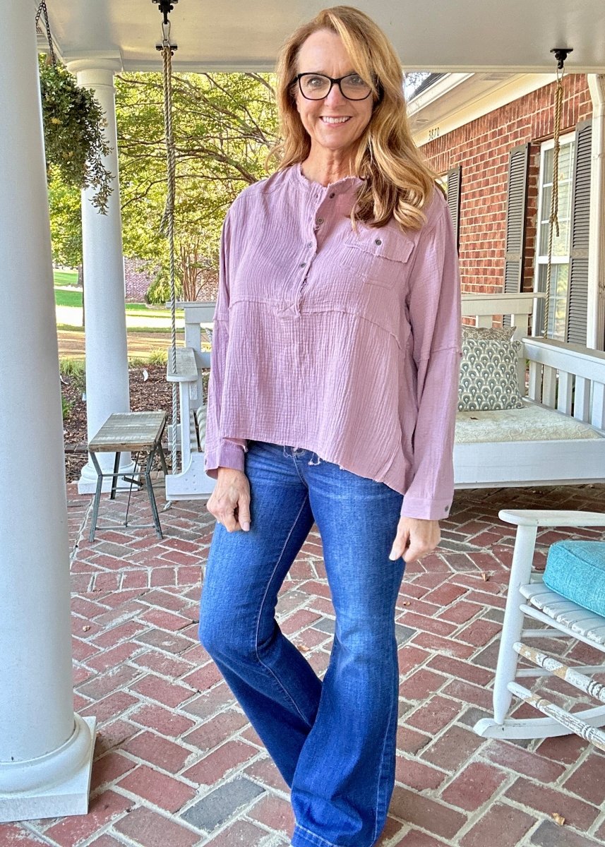 Beautiful Days Loose Fit Top | Easel - Casual Top - Jimberly's Boutique - Olive Branch - Mississippi