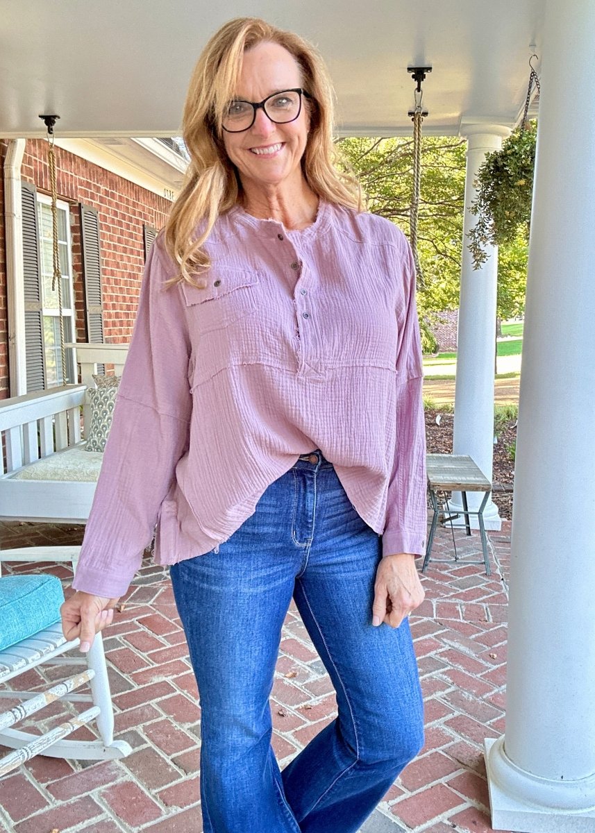 Beautiful Days Loose Fit Top | Easel - Casual Top - Jimberly's Boutique - Olive Branch - Mississippi