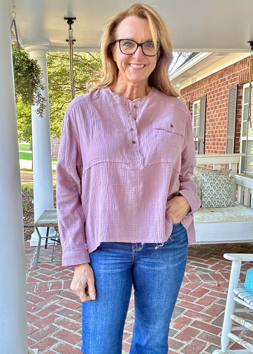 Beautiful Days Loose Fit Top | Easel - Casual Top - Jimberly's Boutique - Olive Branch - Mississippi