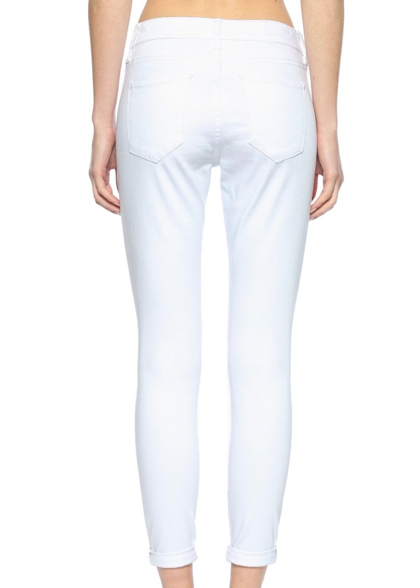 Cello Cropped Skinny Jeans - White - jeans -Jimberly's Boutique-Olive Branch-Mississippi