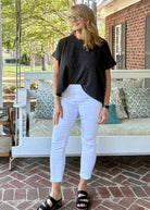 Cello Cropped Skinny Jeans - White - jeans -Jimberly's Boutique-Olive Branch-Mississippi