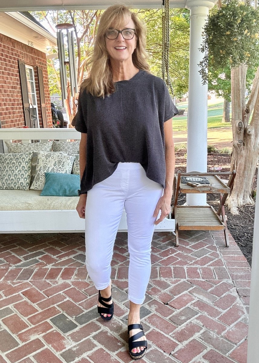 Cello Cropped Skinny Jeans - White - jeans -Jimberly's Boutique-Olive Branch-Mississippi