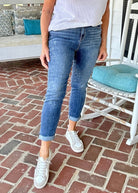 Coldwater High Rise Boyfriend | Judy Blue Jeans | Dark Wash - jeans - Jimberly's Boutique - Olive Branch - Mississippi