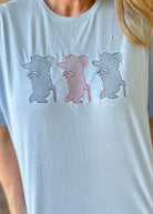 Colonel Reb Trio Embroidered Short Sleeve T Shirt - Graphic Tee - Jimberly's Boutique - Olive Branch - Mississippi