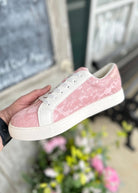 Corkys Supernova Sneakers - Textured Pink Lace - Corky Sneakers -Jimberly's Boutique-Olive Branch-Mississippi