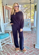 Cozy Corduroy Set - Black - Jimberly's Boutique - Olive Branch - Mississippi