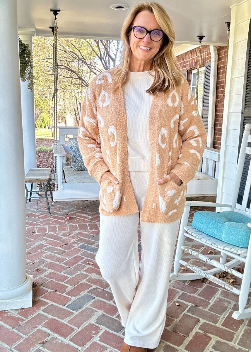 Cozy Corduroy Set - Ivory - lounge set - Jimberly's Boutique - Olive Branch - Mississippi