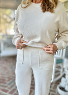 Cozy Corduroy Set - Ivory - lounge set - Jimberly's Boutique - Olive Branch - Mississippi