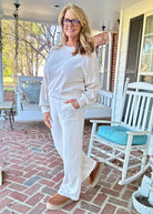 Cozy Corduroy Set - Ivory - lounge set - Jimberly's Boutique - Olive Branch - Mississippi