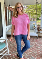 Day In The Life Top - Dk Pink - Zenana Casual Top - Jimberly's Boutique - Olive Branch - Mississippi