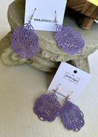 Delicate Purple Earrings - earrings -Jimberly's Boutique-Olive Branch-Mississippi