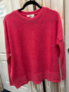 Dolman Sleeve Sweater - Viva Magenta | Zenana - Jimberly's Boutique - Olive Branch - Mississippi