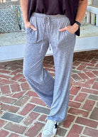 Drawstring Wide Leg Pants - Black - casual pants - Jimberly's Boutique - Olive Branch - Mississippi