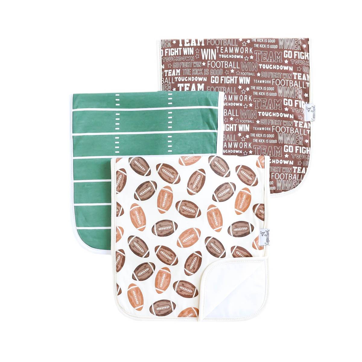 Elegant Copper Pearl Burp Cloth Sets - burp cloth - Jimberly's Boutique - Olive Branch - Mississippi