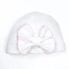 Essentials Solid Bow Hat - White/Pink | Magnolia Baby (Copy) - baby cap - Jimberly's Boutique - Olive Branch - Mississippi