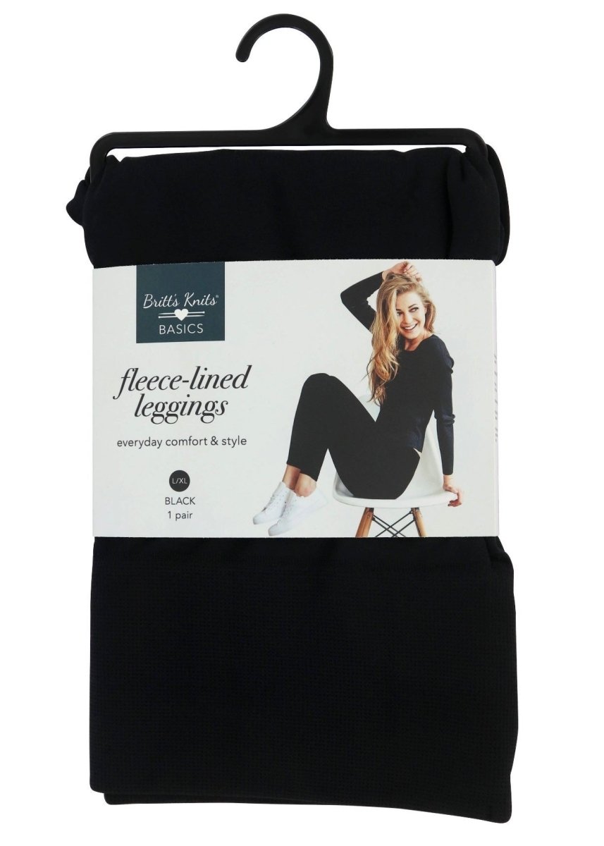 Fleece Lined Leggings - Black - Fleece Leggings - Jimberly's Boutique - Olive Branch - Mississippi