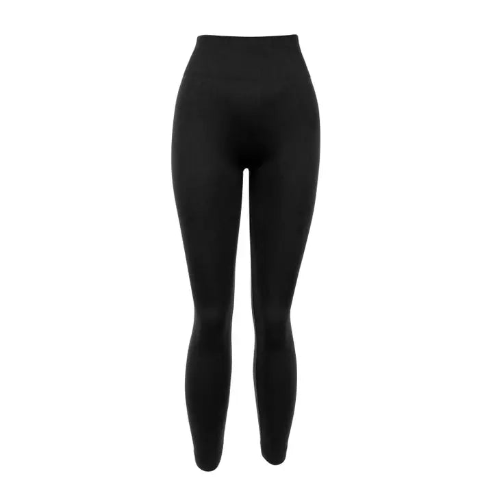 Fleece Lined Leggings - Black - Fleece Leggings - Jimberly's Boutique - Olive Branch - Mississippi