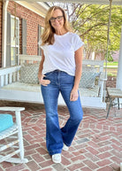 Forest | Judy Blue Jeans | Mid Wash | Wide Hem Flares - jeans - Jimberly's Boutique - Olive Branch - Mississippi