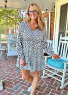 Geo Print Dress - Black - dress - Jimberly's Boutique - Olive Branch - Mississippi