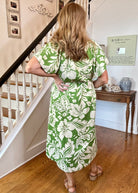 Green Meadows Midi Dress | Umgee - Jimberly's Boutique - Olive Branch - Mississippi