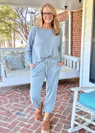 Heather Hacci Jogger Set - Ash Jade - jogger set - Jimberly's Boutique - Olive Branch - Mississippi