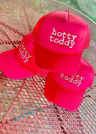 Hotty Toddy Trucker Cap/Hat - Red - Jimberly's Boutique - Olive Branch - Mississippi