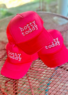 Hotty Toddy Trucker Cap/Hat - Red - Jimberly's Boutique - Olive Branch - Mississippi