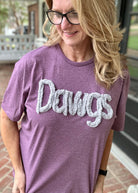 Dawgs Chenille Applique' Tshirt - -Jimberly's Boutique-Olive Branch-Mississippi