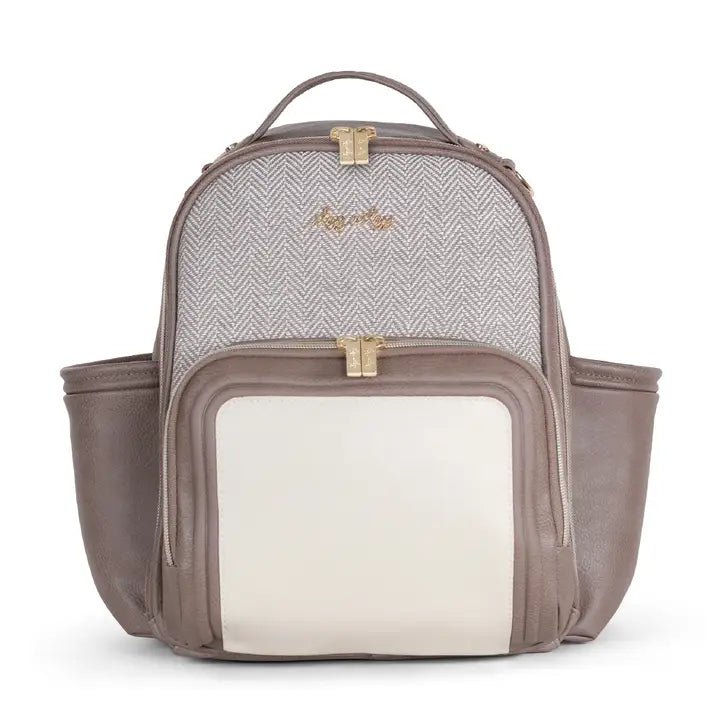 Itzy Ritzy Mini Plus Diaper Bag - Vanilla Latte - diaper bag - Jimberly's Boutique - Olive Branch - Mississippi