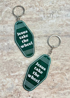 Jesus Take The Wheel Motel Keychain - key ring - Jimberly's Boutique - Olive Branch - Mississippi