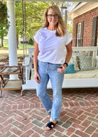 Judy Blue Cleveland High Waist Straight with Heavy Destroy Jeans - Judy Blue Jeans -Jimberly's Boutique-Olive Branch-Mississippi