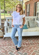 Judy Blue Cleveland High Waist Straight with Heavy Destroy Jeans - Judy Blue Jeans -Jimberly's Boutique-Olive Branch-Mississippi