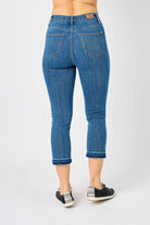 Judy Blue High Waist Pull On Capri Jeans - Inseam 22" - Judy Blue Jeans - Jimberly's Boutique - Olive Branch - Mississippi