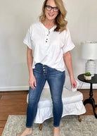 Judy Blue Jackson Hi Rise Button Fly Skinny Jeans - Judy Blue Jeans - Jimberly's Boutique - Olive Branch - Mississippi