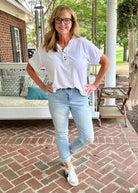 Judy Blue Jean | Gulfport | Americana Flag | Boyfriend Jeans - Judy Blue Jeans -Jimberly's Boutique-Olive Branch-Mississippi