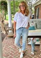 Judy Blue Jean | Gulfport | Americana Flag | Boyfriend Jeans - Judy Blue Jeans -Jimberly's Boutique-Olive Branch-Mississippi