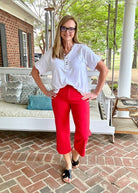 Judy Blue Jeans | Brandon | Red | Tummy Control - Judy Blue Jeans - Jimberly's Boutique - Olive Branch - Mississippi