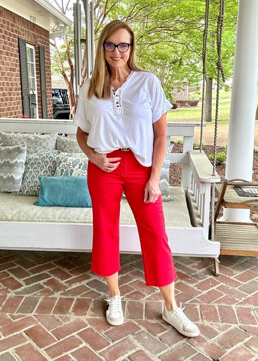 Judy Blue Jeans | Brandon | Red | Tummy Control - Judy Blue Jeans - Jimberly's Boutique - Olive Branch - Mississippi