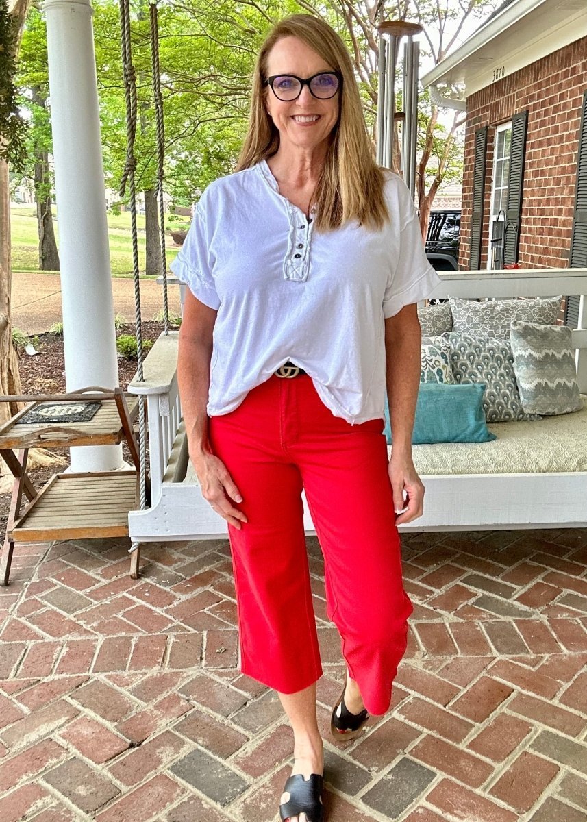 Judy Blue Jeans | Brandon | Red | Tummy Control - Judy Blue Jeans - Jimberly's Boutique - Olive Branch - Mississippi