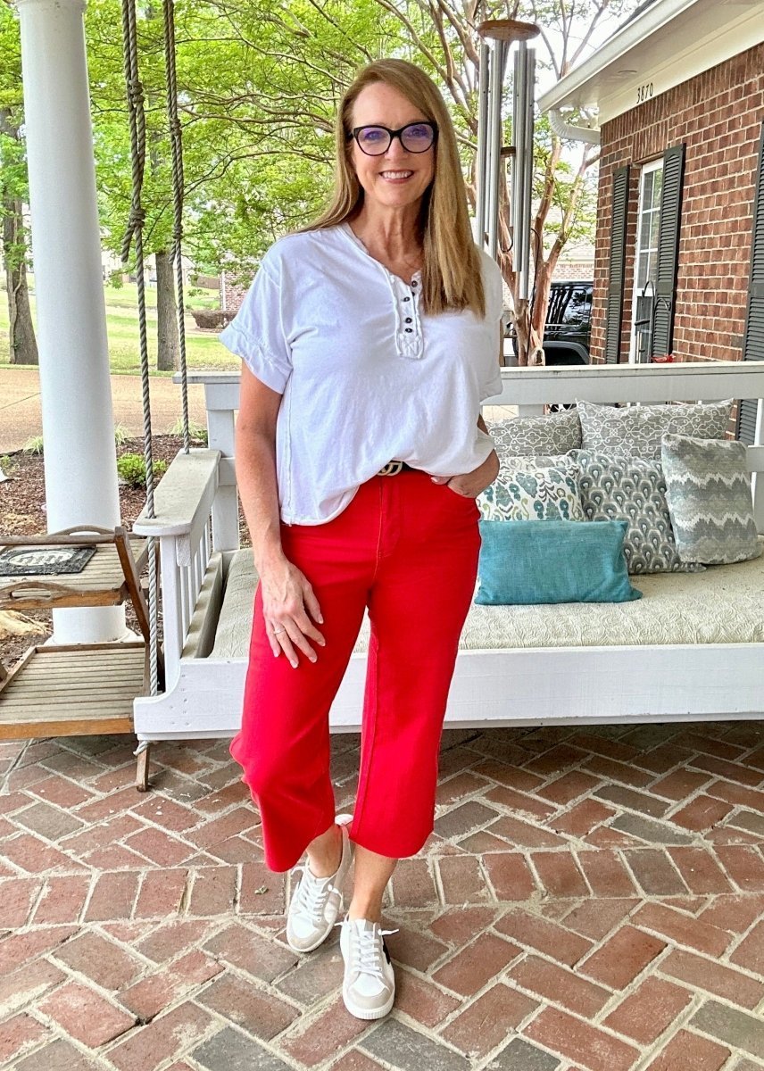 Judy Blue Jeans | Brandon | Red | Tummy Control - Judy Blue Jeans - Jimberly's Boutique - Olive Branch - Mississippi