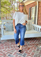 Judy Blue Jeans High Rise Embroidered Wide Leg - Judy Blue Jeans - Jimberly's Boutique - Olive Branch - Mississippi