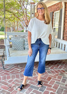 Judy Blue Jeans High Rise Embroidered Wide Leg - Judy Blue Jeans - Jimberly's Boutique - Olive Branch - Mississippi