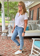 Judy Blue | Mid Rise | Rigid Magic | Boyfriend Denim - Judy Blue Jeans - Jimberly's Boutique - Olive Branch - Mississippi