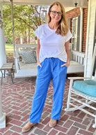 Kori Casual Pants - Blue - Jimberly's Boutique - Olive Branch - Mississippi