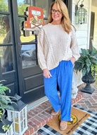 Kori Casual Pants - Blue - Jimberly's Boutique - Olive Branch - Mississippi