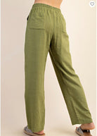 Kori Casual Pants - Sage Green - Jimberly's Boutique - Olive Branch - Mississippi