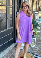Lavender Tank Dress Dear Scarlett - Casual Dress -Jimberly's Boutique-Olive Branch-Mississippi