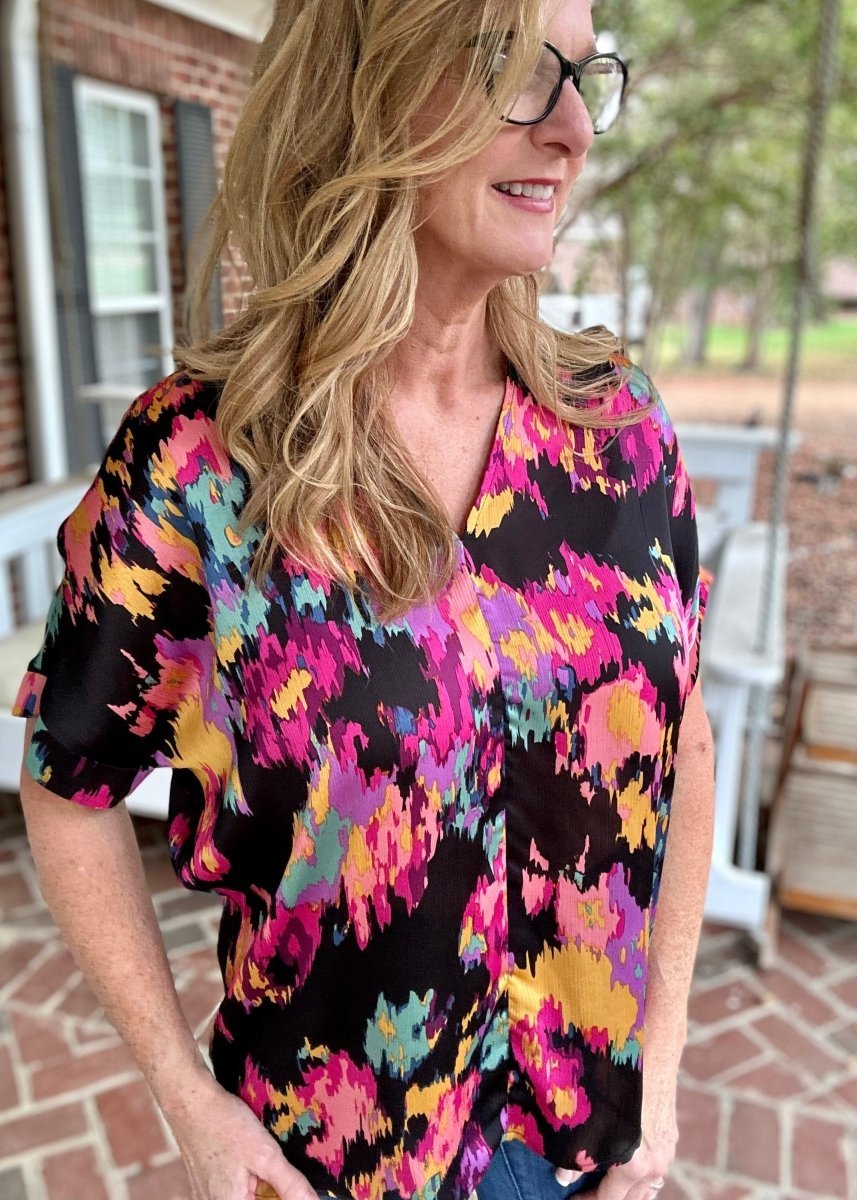 Love You Anyways Floral Top (Regular & Plus) | Jodifl - Shirts & Tops - Jimberly's Boutique - Olive Branch - Mississippi