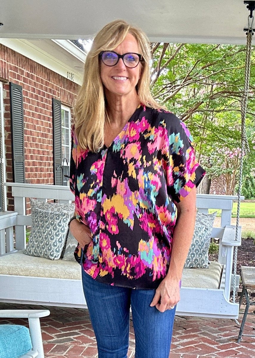 Love You Anyways Floral Top (Regular & Plus) | Jodifl - Shirts & Tops - Jimberly's Boutique - Olive Branch - Mississippi